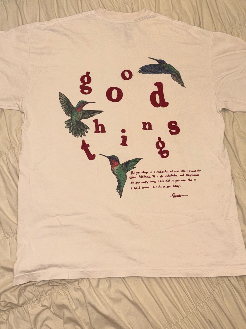 Saba: Few Good Things Merch